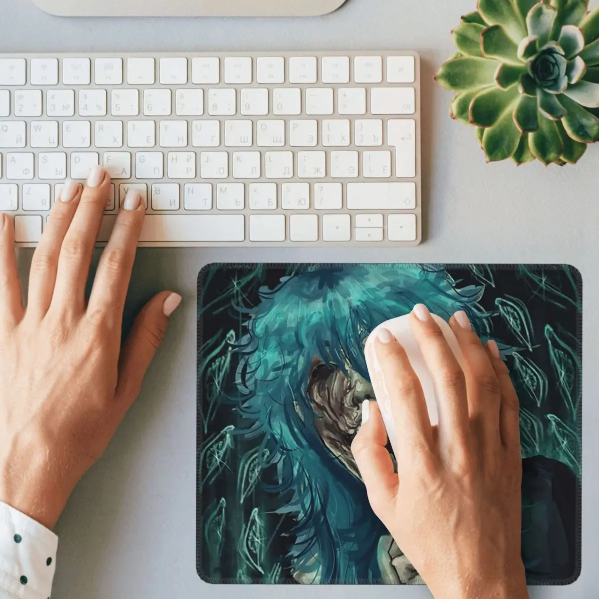 Sally face jogo anime sf horror sal pescador mouse pad teclado de computador tapete de mesa de jogos tapetes de mesa de escritório