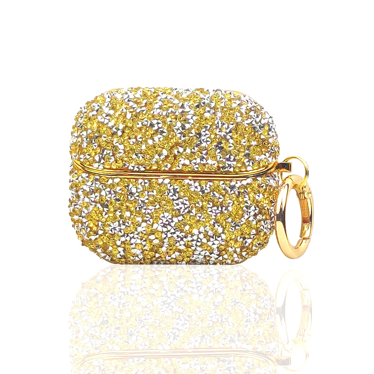 هوك الماس بلوتوث حقيبة سماعة الاذن ل Buds3/3Pro/براعم Core/2/2Pro/Pro/live/FE لامعة واقية ل حافظة سماعة الاذن النسائية