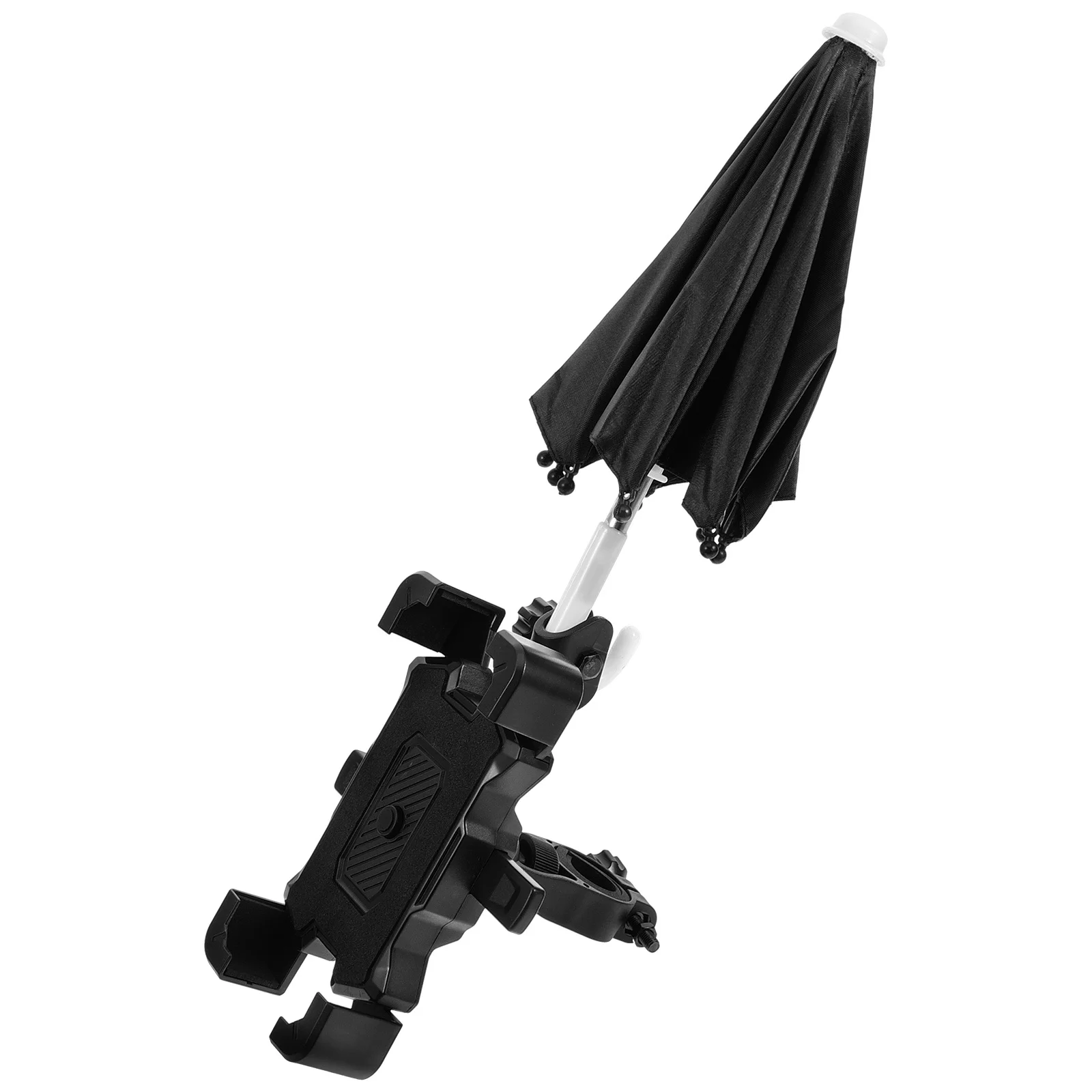 

1Set Electric Bike Phone Holder Waterproof Bike Handlebar Smartphone Rack with Umbrella Cycling Equipment Safe Riding Support