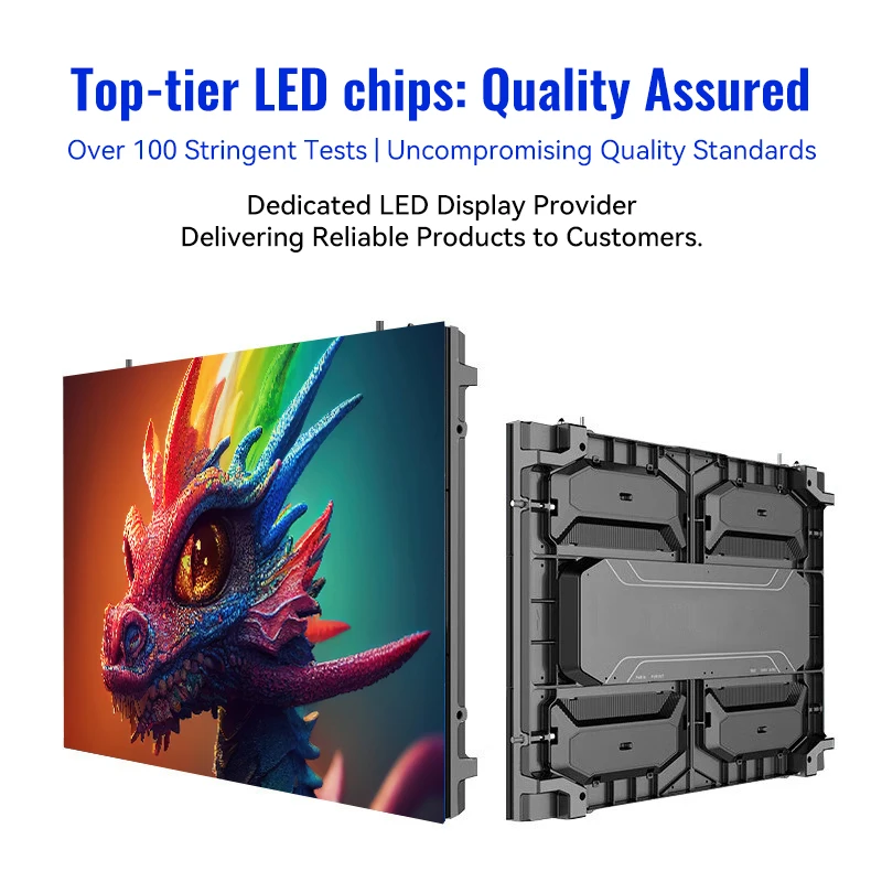 Lightweight Magnesium Alloy LED Cabinet 500x500mm 500x1000mm P3.91 Rental Video Wall for Easy Transport