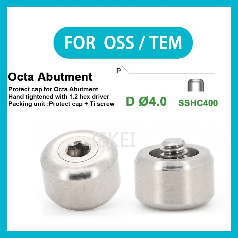 

FOR Osstem Dentium ITI Adin Anthogyr Protective Cap Dental Implant Replacement Screw