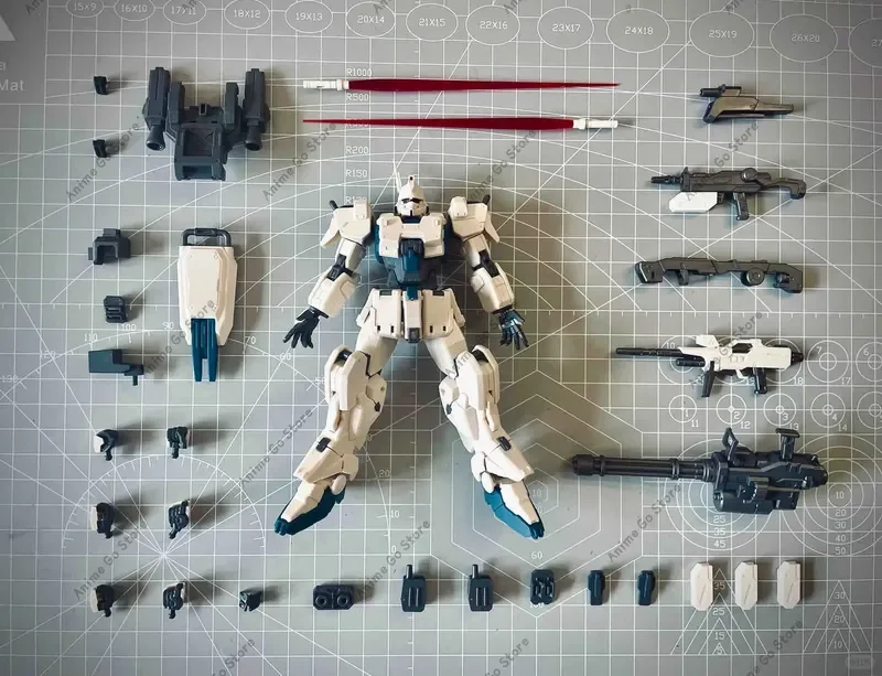 KurofuneCo EASY-8 Ghost Action Fighter HG 1/144 رقم. 8 EZ8 مجموعة نماذج التجميع لعبة روبوت قابلة للجمع الحلي هدية في SOTCK