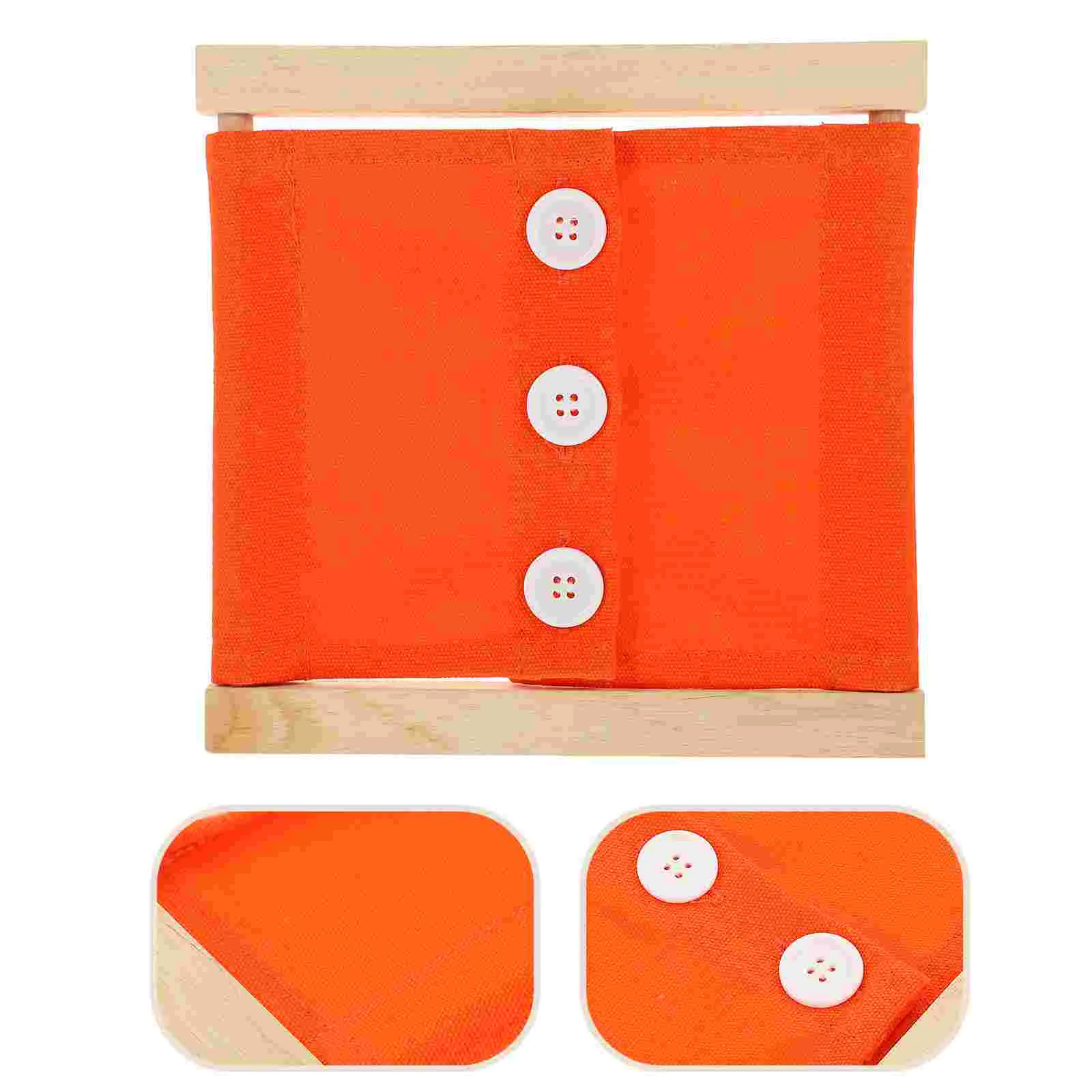 

Dressing Practice Teaching Aids Tie Toy Life Skill Busy Board Shoelaces Safe Wooden Preschool Sensory Toddler