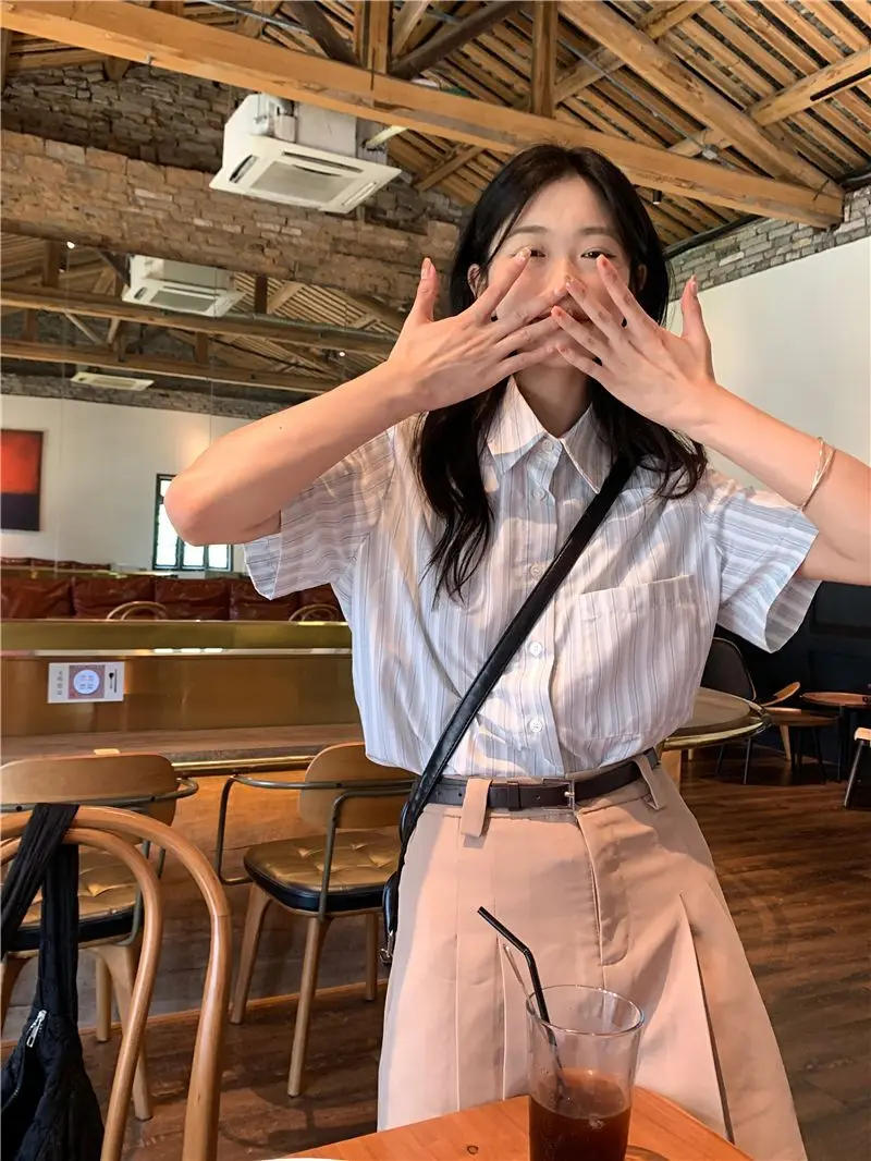 เสื้อผู้หญิงผ้าลินินไม้ไผ่ผสม Mandarin COLLAR Cropped Fit Bonsai Fair ZEN เสื้อธรรมชาติแรงบันดาลใจหญิง Meditative Moments