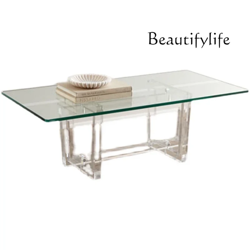 

Acrylic coffee table simple modern Nordic small apartment household transparent table