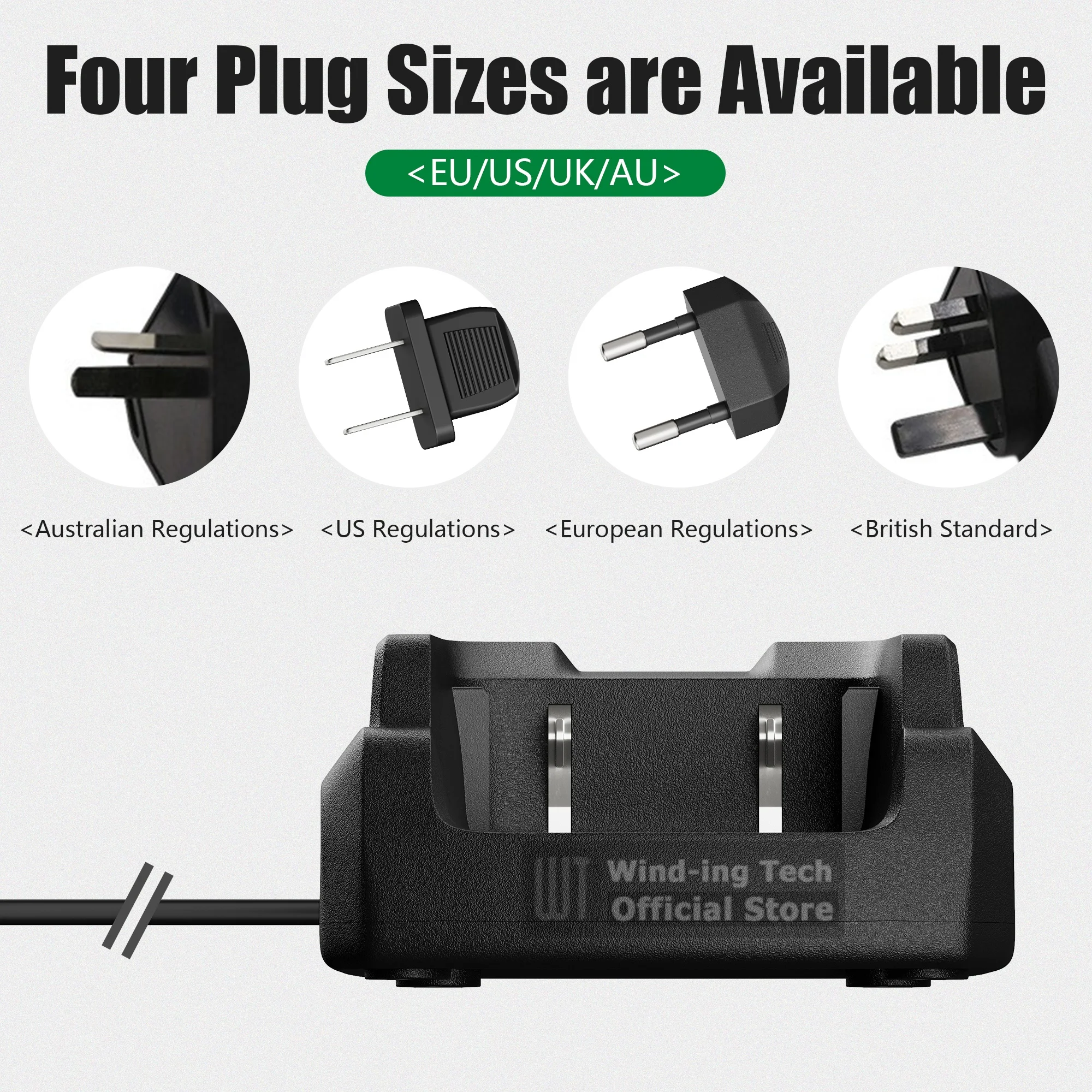 Original Quansheng UV-K1 Desktop Charger For UV-K1(8) UV-K5 UV-K6 Radio Battery Charger Fast Charging C-51 Base US/EU/UK/AU Plug