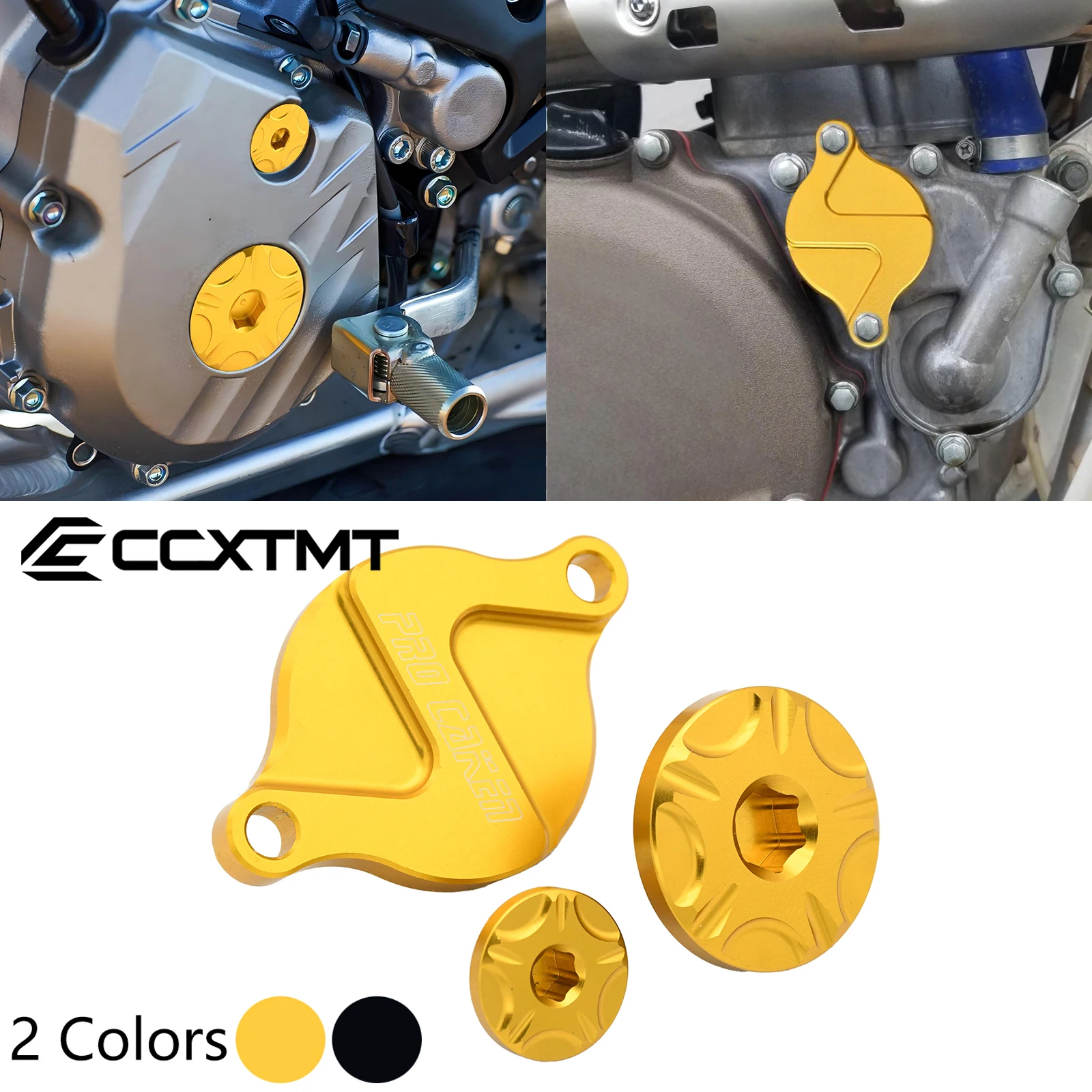 CNC Aluminum Oil Filter Cover Engine Timing Bolts Set For Suzuki RMZ250 2007-2019 RMZ450 2005-2019 RMX450Z 2010-2017 2018 2019