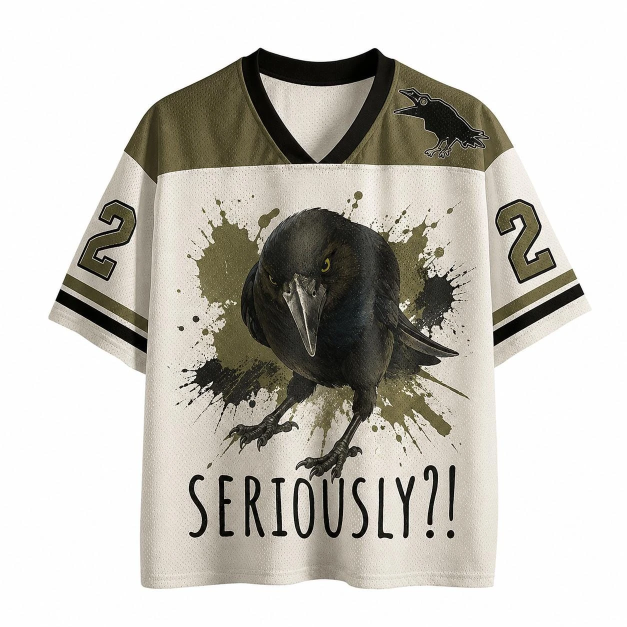 Is It True That The 2026 Summer Fashion Gothic Crow Questions? 3D Printing Casual Sports Fitness Street Style Loose T-shirt