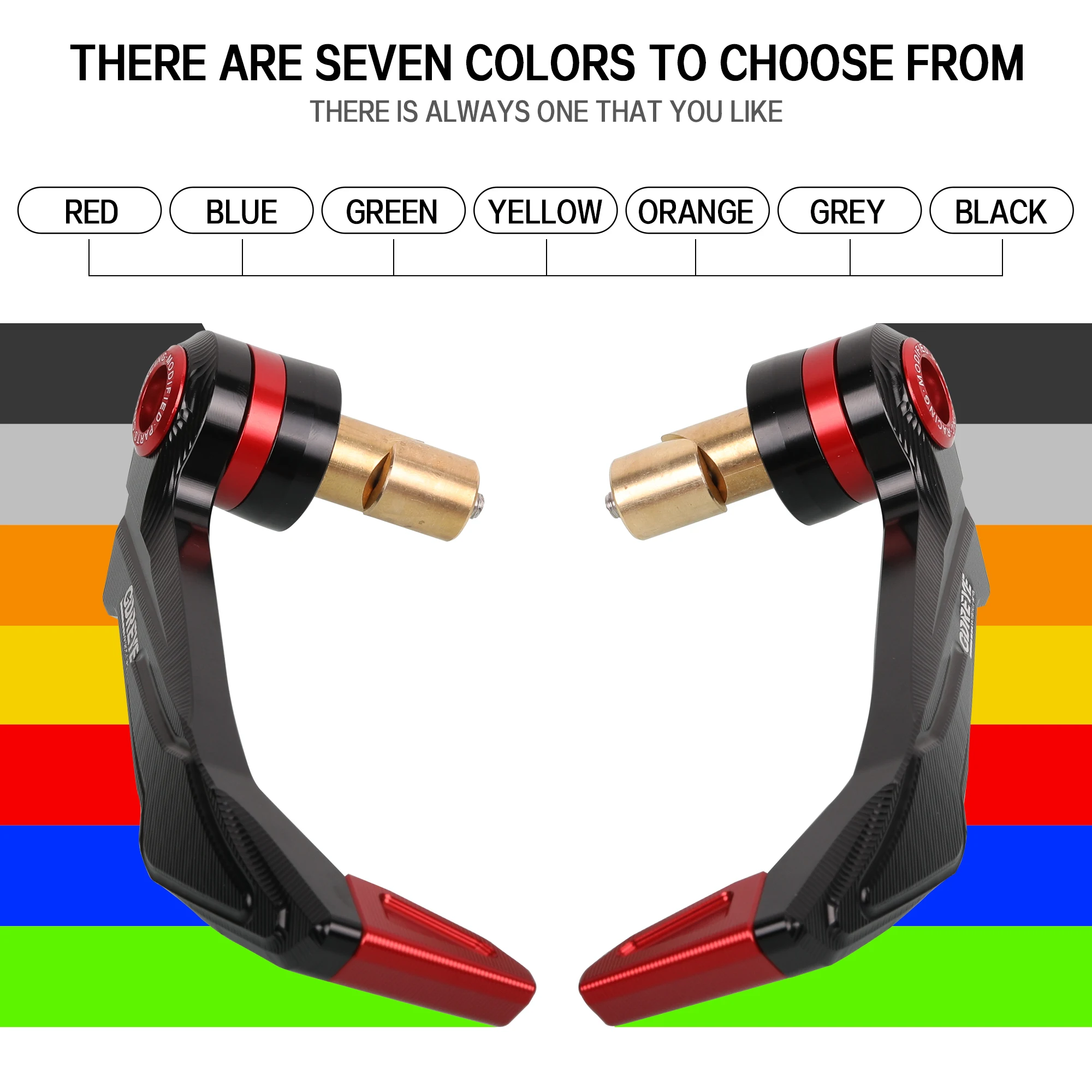 Motorcycle for YAMAHA YZF R1 Thick Aluminum Grips Guard Brake Clutch Levers Guard For YAMAHA YZF R1 R1M R1S R6 R7