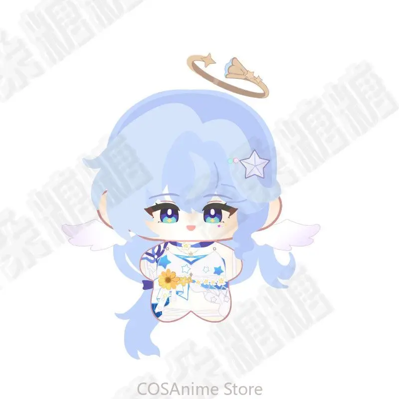 Honkai：Star Rail Aventurine: Playful Waves Robin Sunny Song 10cm Anime Cosplay Plush Figure Doll Keychain Haning Pendant view 6