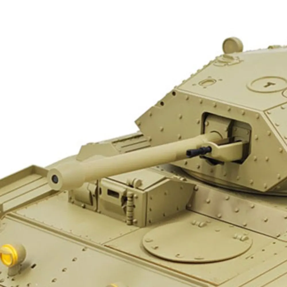 US-Verkauf 1/16 RC Kampfpanzer CoolBank Crusader MK III 2,4G Radio RTR Militärpanzer Modell 360 ° Turret Rotary Smoke Sound Lights