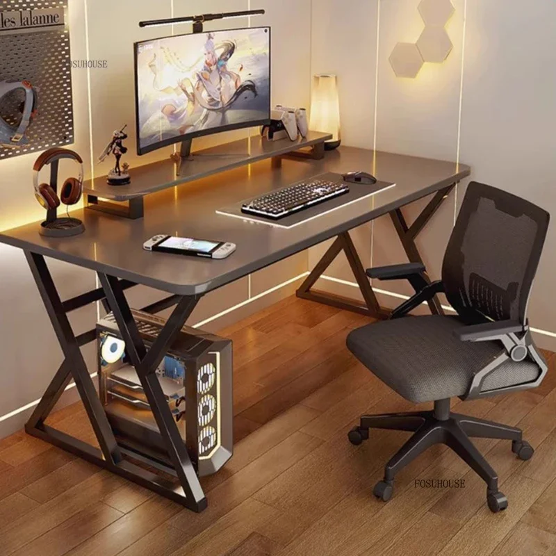 Computer Desks Desktop Office Table Household Desk Simple Modern Gaming Table and Chair Set Bedroom Workbench Office Furniture