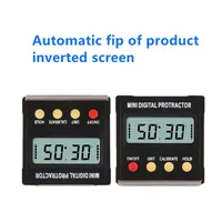 360 Degree Digital Protractor Inclinometer Electronic Level Box Angle Measurment Finder Gauge Magnetic Base Measuring Tools LCD
