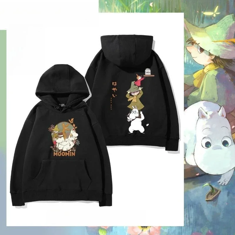 Sailor Moon 2026 Moomin Little Fat Family Joint Water Ice Moon Kapuzenpullover Herren- und Damen-Herbst- und Winterkleidung