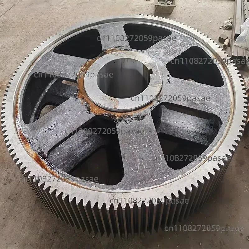 Large-diameter Gears, Gearbox Transmissions, Cast Steel Straight-tooth Large Gears