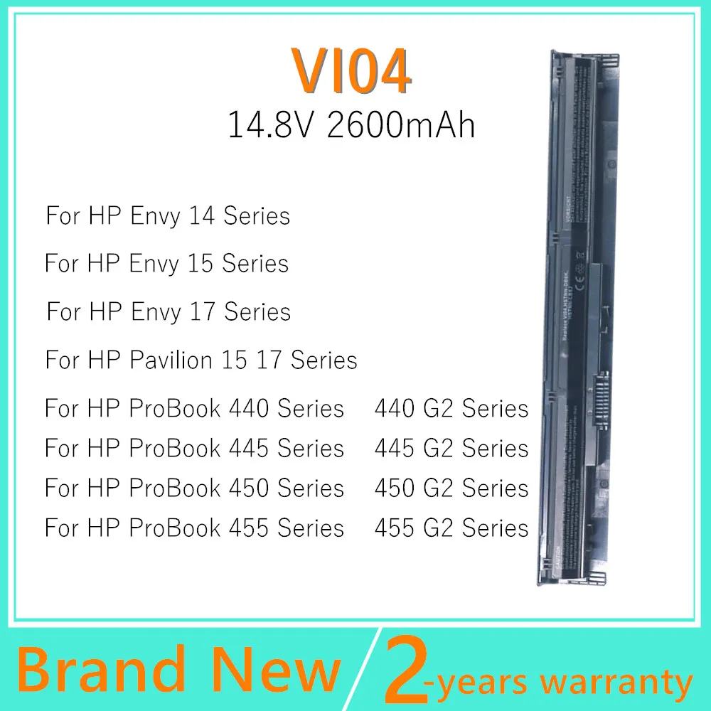 VI04 Laptop battery For hp Envy 14 15 17 u000 - u099 x000 - x099 FOR ProBook 440 445 450 455 G2