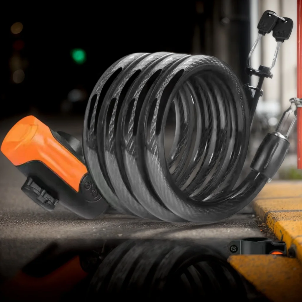 

Комбинированный замок для мотоциклов и велосипедов — проводной и цепной шлем и дисковый замок для защиты от кражи на мотоциклах, электронных велосипедах и горных велосипедах