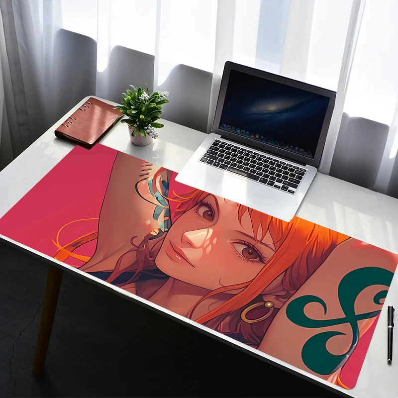 

Mouse Pad PC Accessories Non Slip Rubber Mousepad Laptop Gamer Keyboard Pad One Piece Nami Office Computer Gaming Desk Mouse Mat