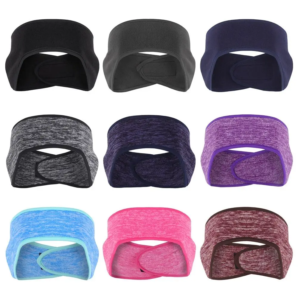 1Pcs Hair Bands Hair Sweat Women Girls Fleece Ear Cover Ear Warmer Running Headband Winter Sweatband Ear Muffs Headband