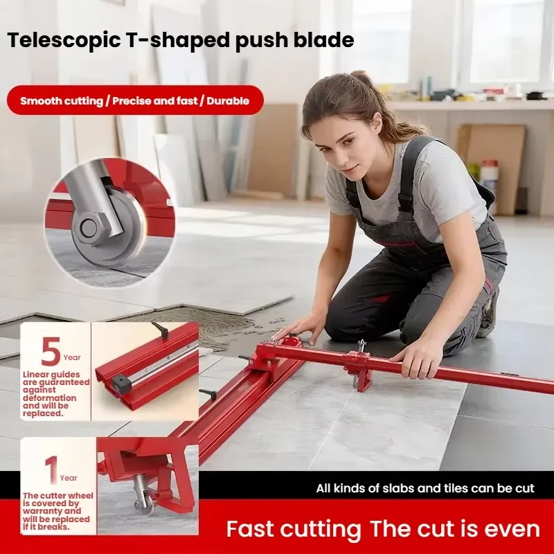Wholesale 2000MM Track Tile Cutter Portable Large Format Porcelain Slab Manual Tile Cutter Machine