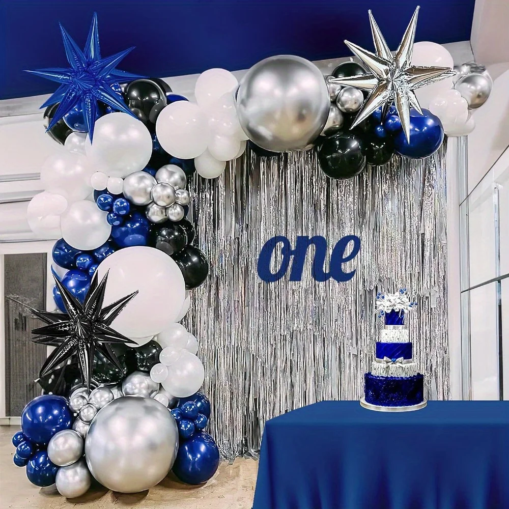129-pcs-azul-preto-prata-branco-baloes-arco-kit-para-celebracao-de-formatura-festa-de-aniversario-aposentadoria-festa-decoracao