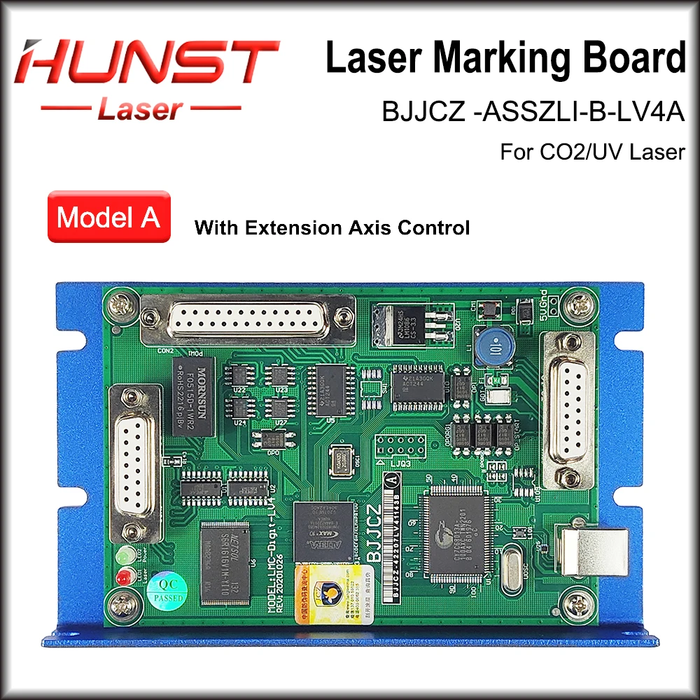 Imagem -03 - Controlador Laser uv Original Hunst Placa-mãe do Cartão de Controle Ezcad Sistema 32bit para Máquina de Marcação a Laser Bjjjcz Lv4 Co2