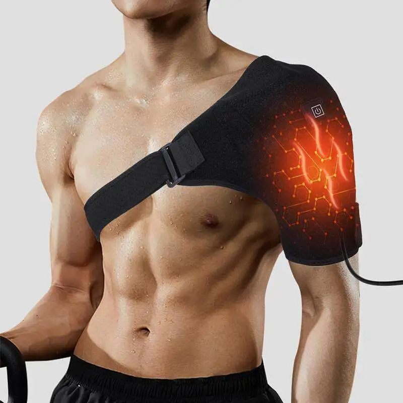 Factory Direct 2026 USB Hot Compress Shoulder Pads, Joint Shawls, Temperature Control and Adjustment To Keep Warm, Single Should