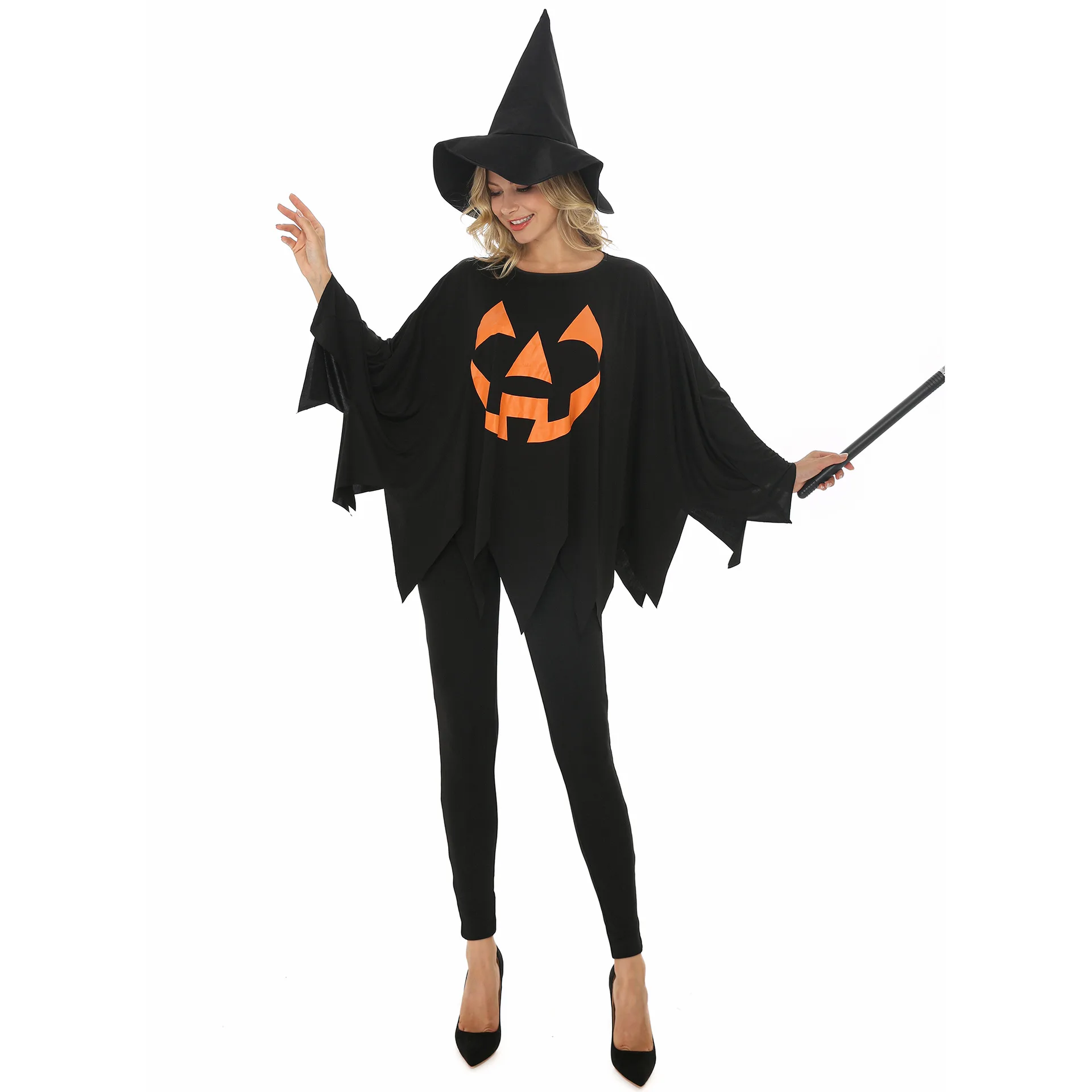 

Sexy Lady Witch Costume Adult Halloween Purim Carnival Party Mardi Gras Fantasia Fancy Dress Cosplay