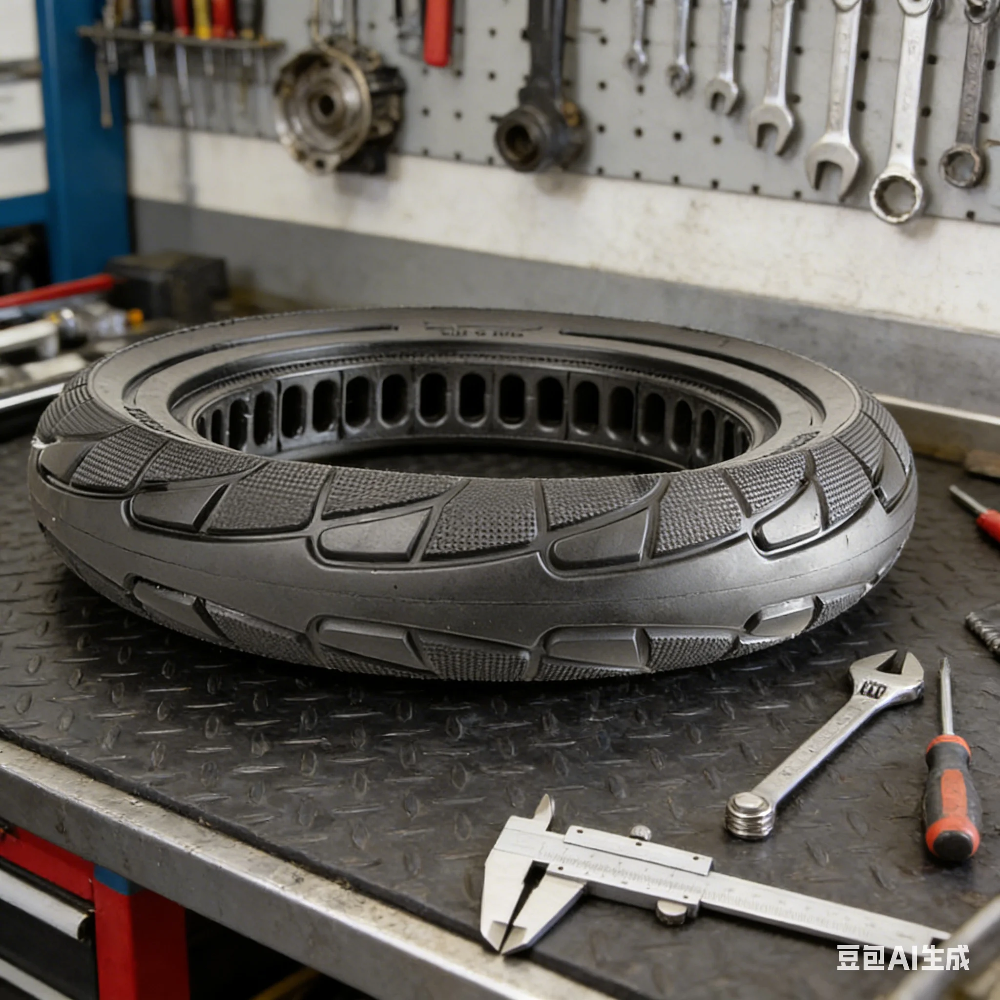 

12x2 125 Electric Scooter Solid Rubber Tire 12 Inch 12 1/2x2 1/4 E-scooer Rubber Solid Tire Kickscooter Replacement Parts