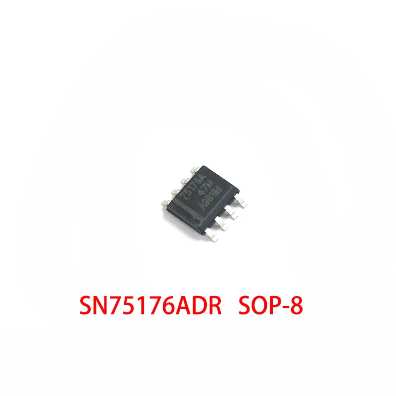 10~20PCS/LOT SN75176ADR 75176A SOP-8 Receive and transmit chip New and Original