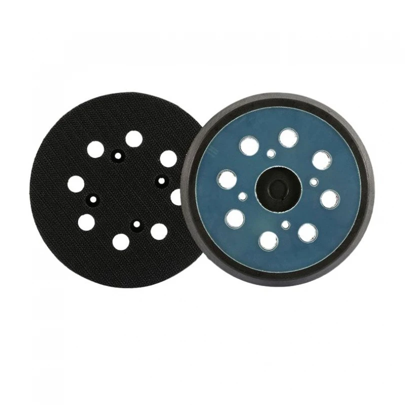 5 pollici 125 MM 8 fori Back-up platorello abrasivo 3/4 chiodi Hook Loop levigatrice platorello per MT922 MT924 levigatrice elettrica Makita-orbitale