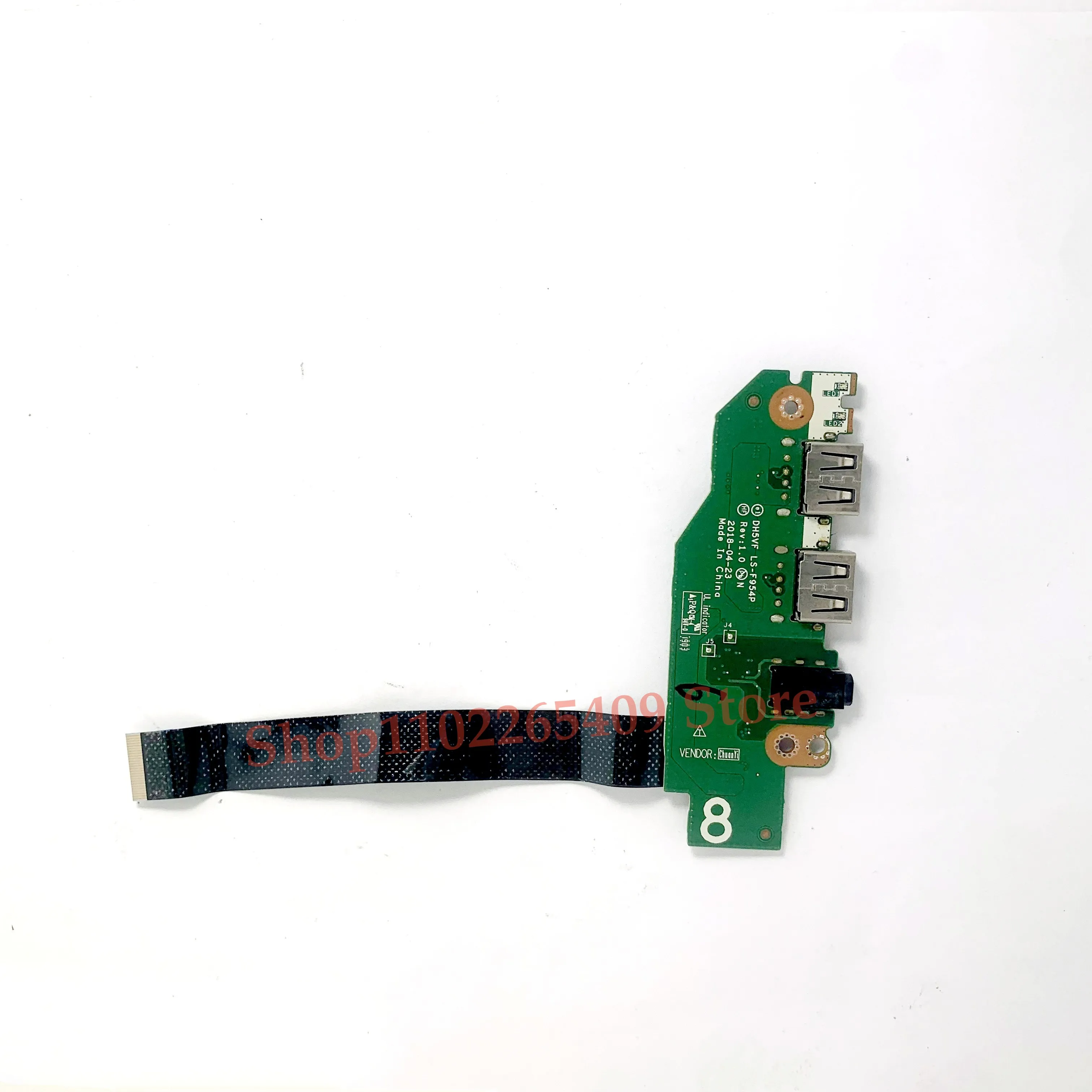 DH5VF LS-F954P For Acer AN515-51 AN515-52 AN515-53 A715-71G A715-72G USBAudio Board With Flex Cable NBX0002C000 100% Tested