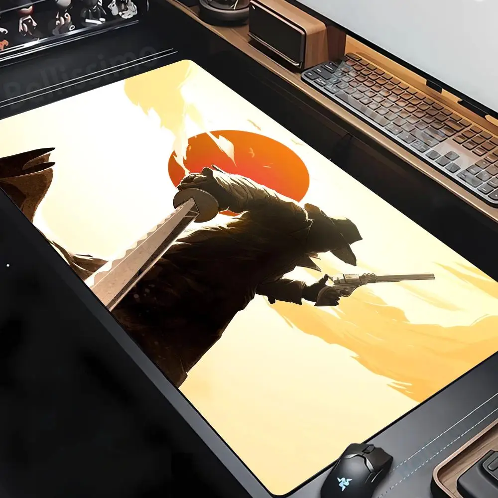 Game Non-slip Desk Mat Mausepad Computer Accessories 900x400mm Anime Red Dead Redemption 2 Lock Edge Keyboard Rubber Mousepad Pc