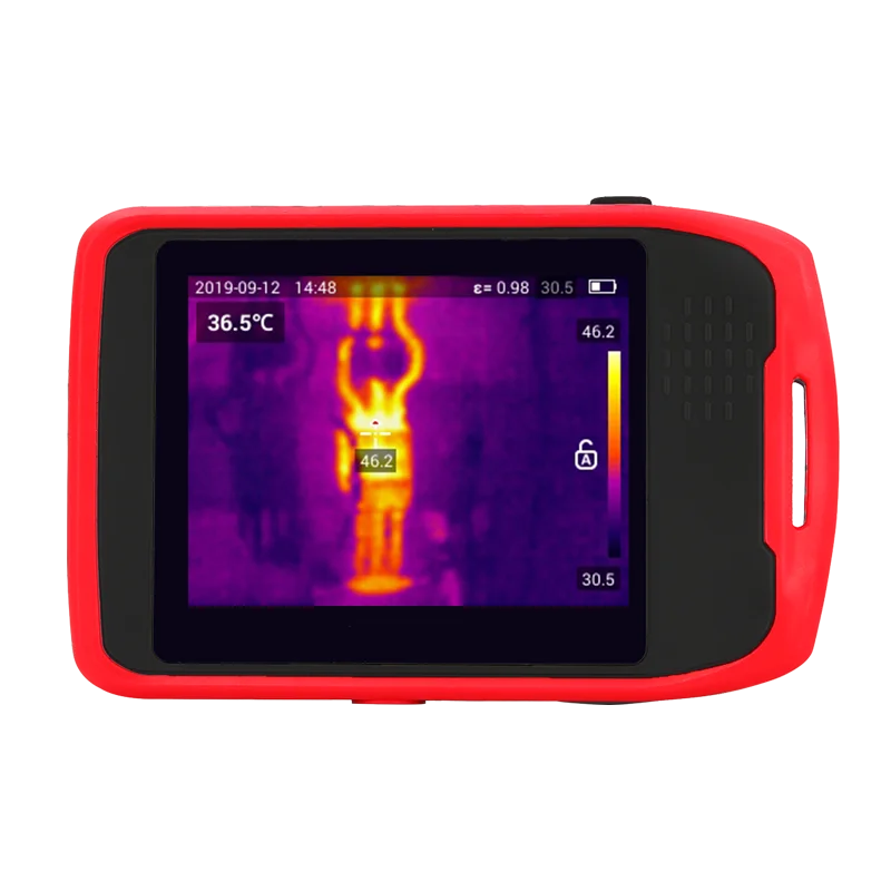 UNI-T UTi120T Pocket-sized Thermal Camera 3.5 TFT Touch Screen -20℃ to 400℃ Digital Zoom 1.0 to 8x IP54 LED Flashlight