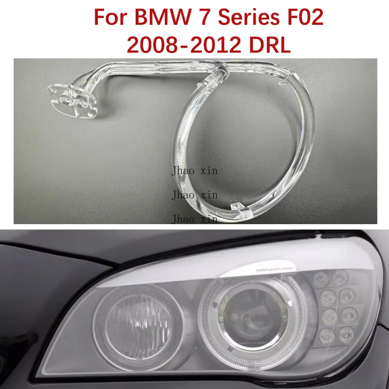 

Автомобильная направляющая DRL для BMW 7 серии F02 2008-2012, балласт дневных ходовых огней, модуль источника белого света, трубка лампы «ангельский глаз»
