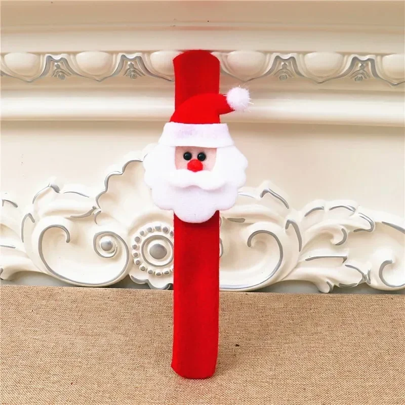 

2023 Christmas Clap Circle Toys hand ring ornaments Christmas pop circles Christmas Decorations For Home Gifts