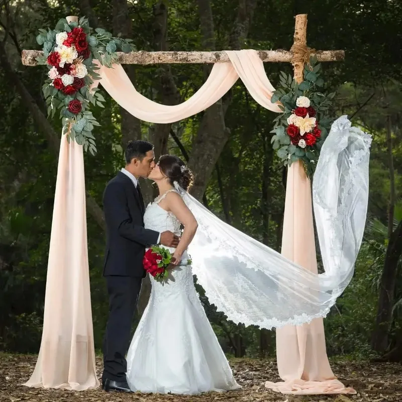 Artificial Arch Flowers Swag for Boho Wedding Baby Shower Ceremony Flower Garlands Arrangement Reception Backdrop Decor
