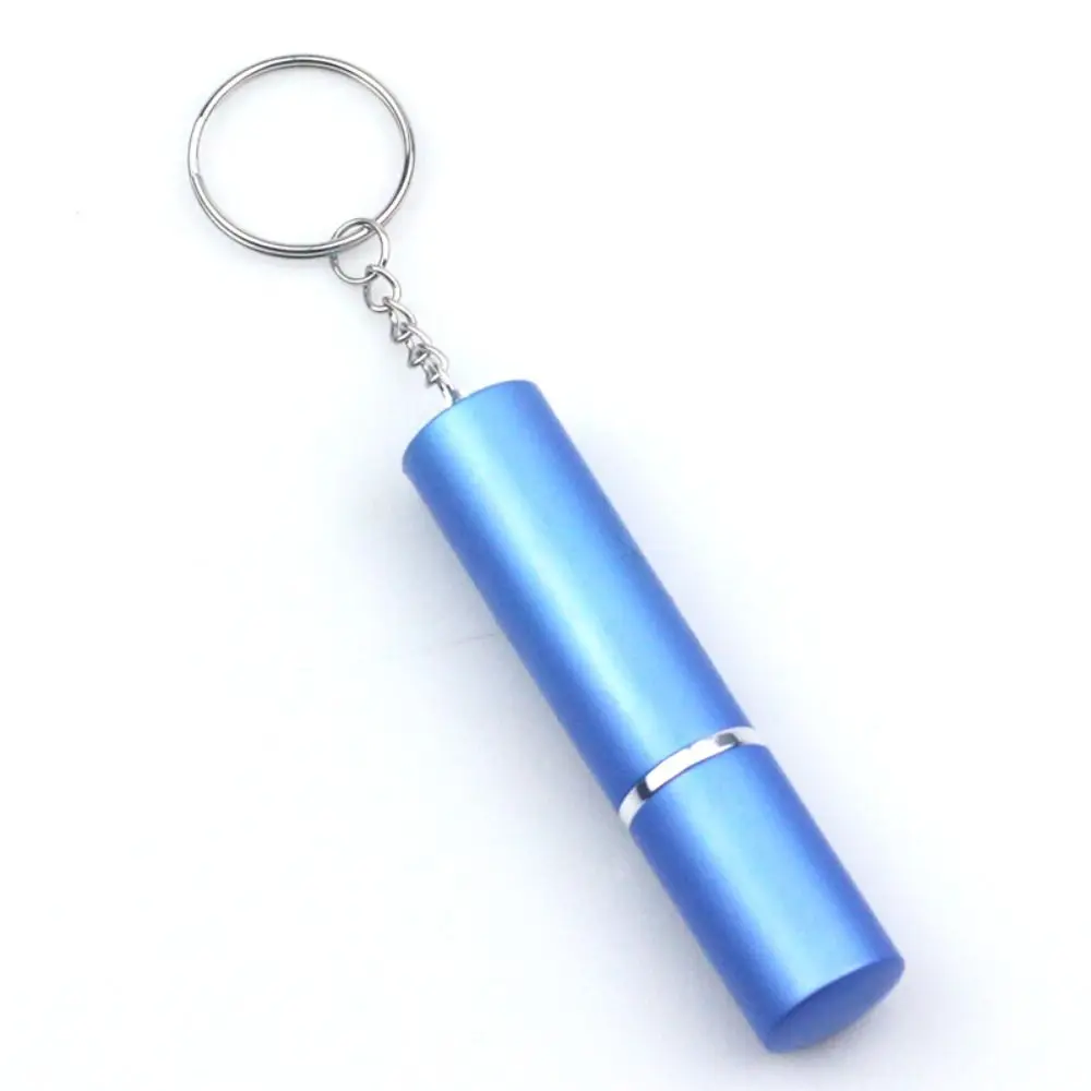 Mini 10ml Empty Perfume Bottle Compact Bag Pendant Spray Liquid Bottle With Keychain Metal Press Spray Bottle Women