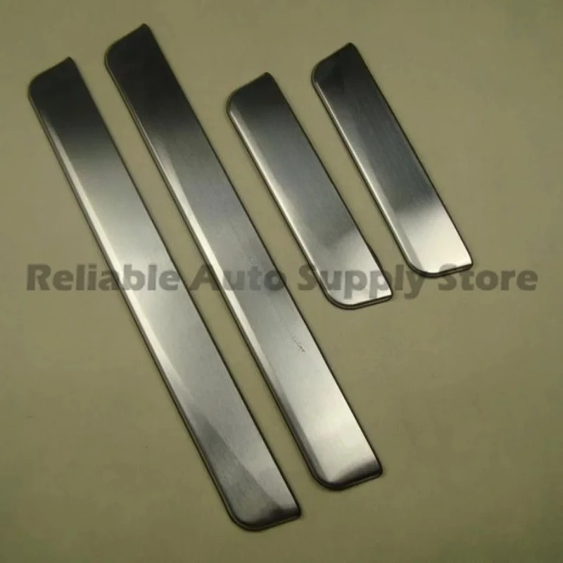 For Nissan Patrol Y62 2010-2021 Welcome Lamp Door Sill Scuff Plates Stainless Steel Illuminated with LED Lighting Factory Direct
