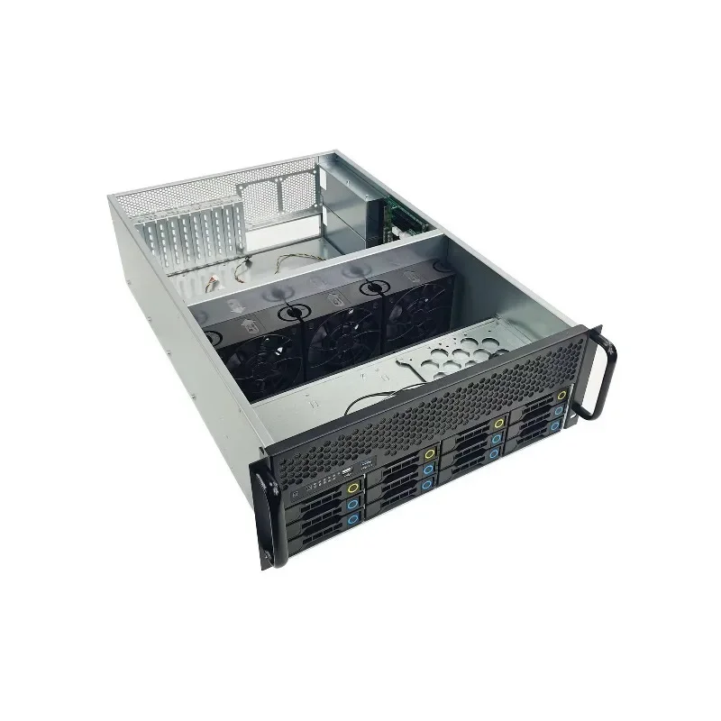 4U-R4012 server 12-bit NVMe U.2 hot-swappable AI computing power