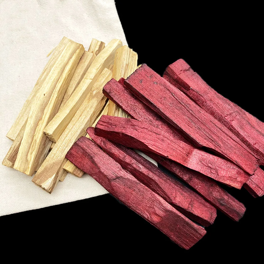 Dragon's Blood Palo Santo Holzstäbchen, natürlicher Weihrauchstäbchen, Fleck-Aromatherapie für die Kristallreinigung, Luftreinigung zu Hause – Detail 1