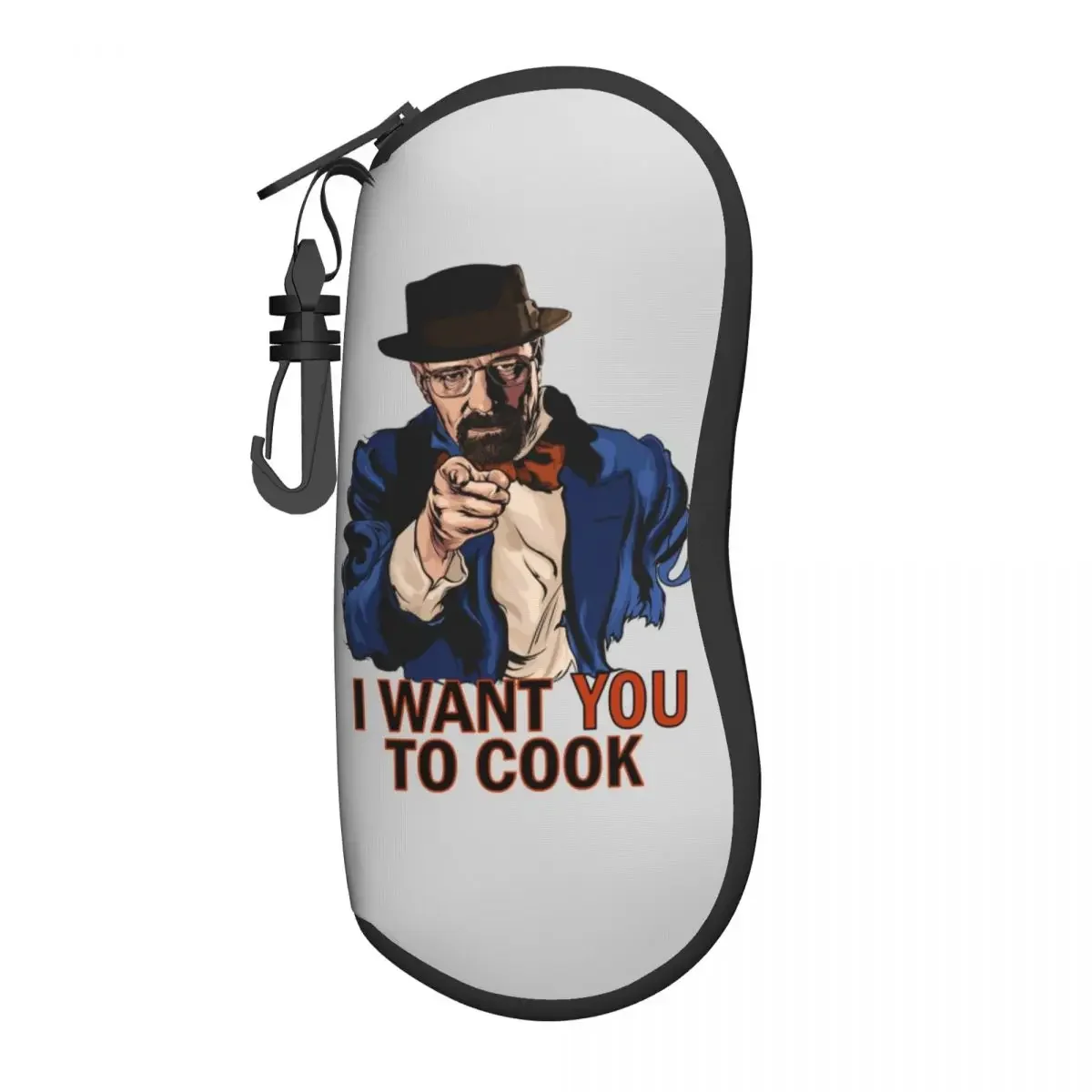 Funny Walter White I Want You To Cook Shell Eyeglasses Protector Cases Cute Sunglass Case Breaking Bad Glasses Pouch