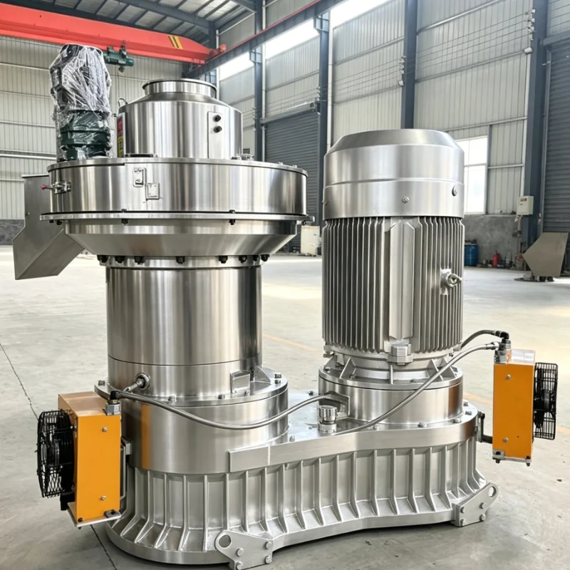 Customized Sawdust Wood Pellet Machine for Biomass Straw Fuel Pellet Making High Efficiency Electric Heavy Duty CE