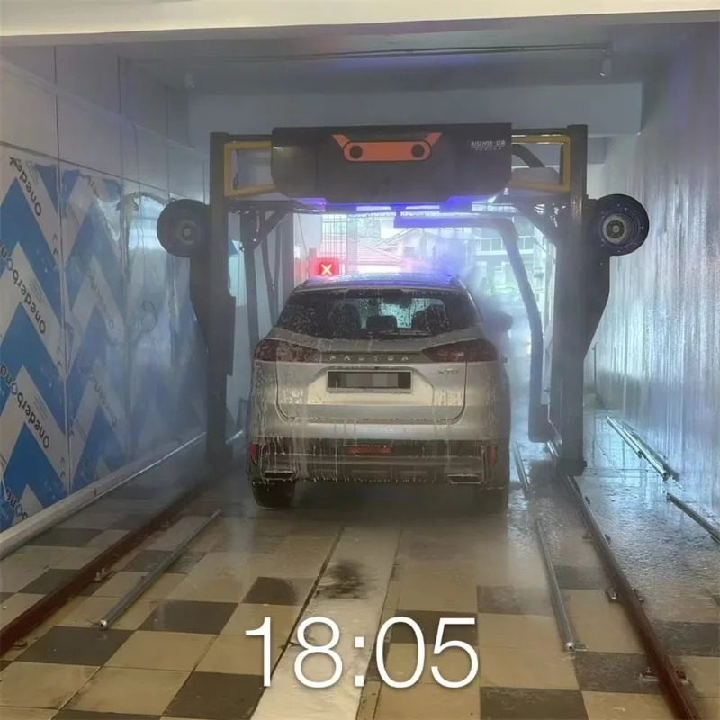 Customized Fully Automatic car washing machine Mobile Payment & Remote Monitoring Intelligent Touchless Robot Car Wash