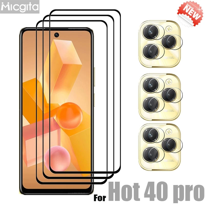 Upgrade For Infinix hot 40 pro Screen Protector 9H 6.78