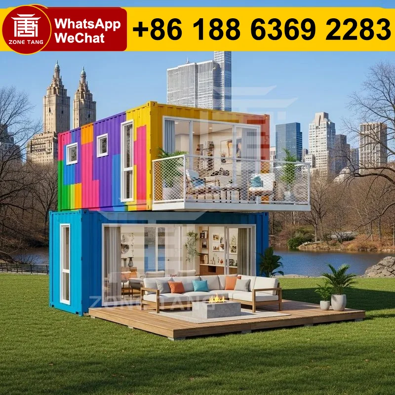 

Anti Rust Bathroom Mobile Home Flat Pack Home Fabricated Homes Steel Structure Pre Fabricated Homes Affordable Container Homes