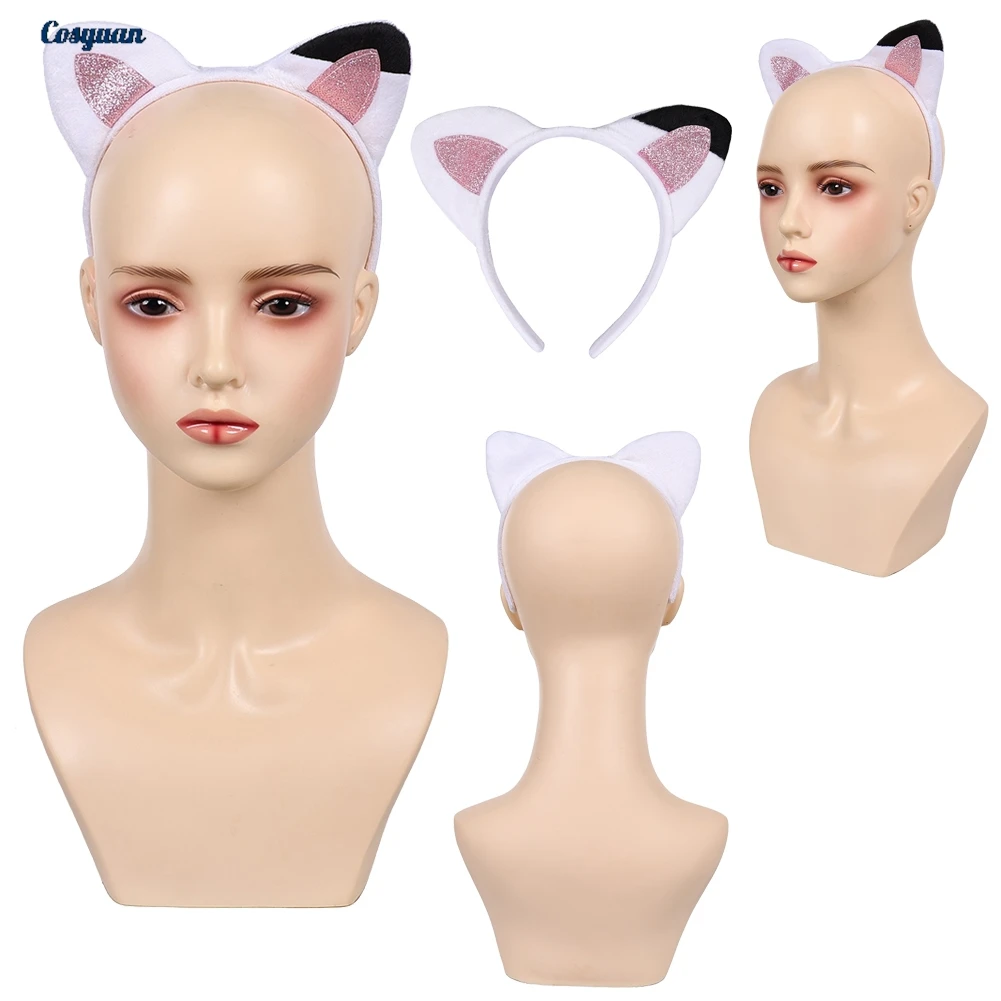 

2025 фильм кукольный домик Габби косплей Gabby белая повязка на голову аксессуары костюм наряд маскировка реквизит Хэллоуин карнавал ролевая игра