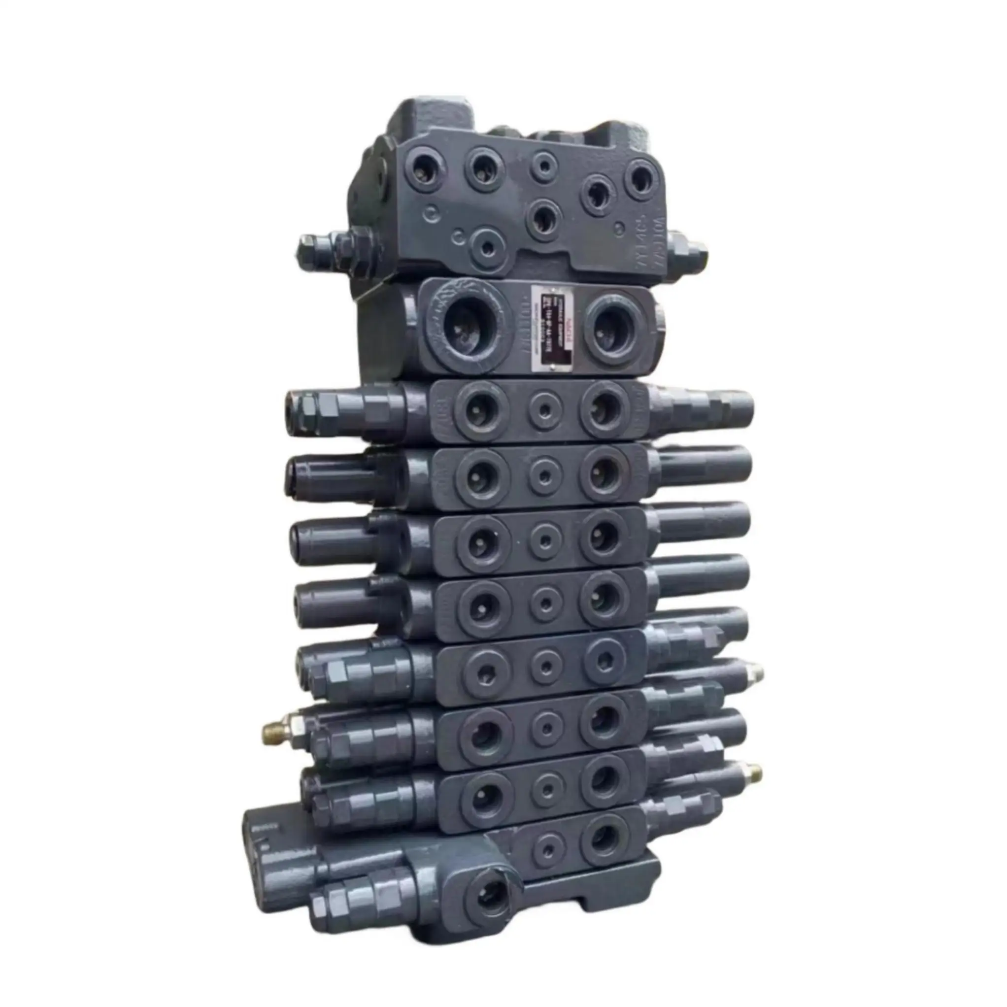 Hydraulic Main Control Valve Assy DPK-T04-8P-AA-7877E Hydraulic Distribution Valve for Nachi Hitachi 40