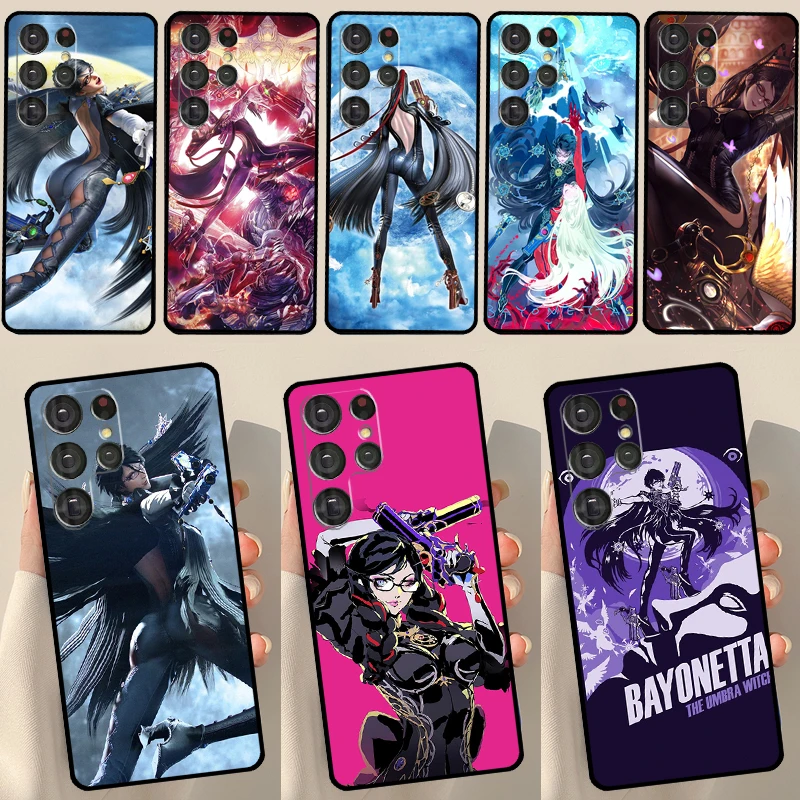 Bayonetta Case For Samsung Galaxy S23 S21 S22 Ultra Plus S20 FE Note 20 Note 10 S8 S9 S10 Plus Cover