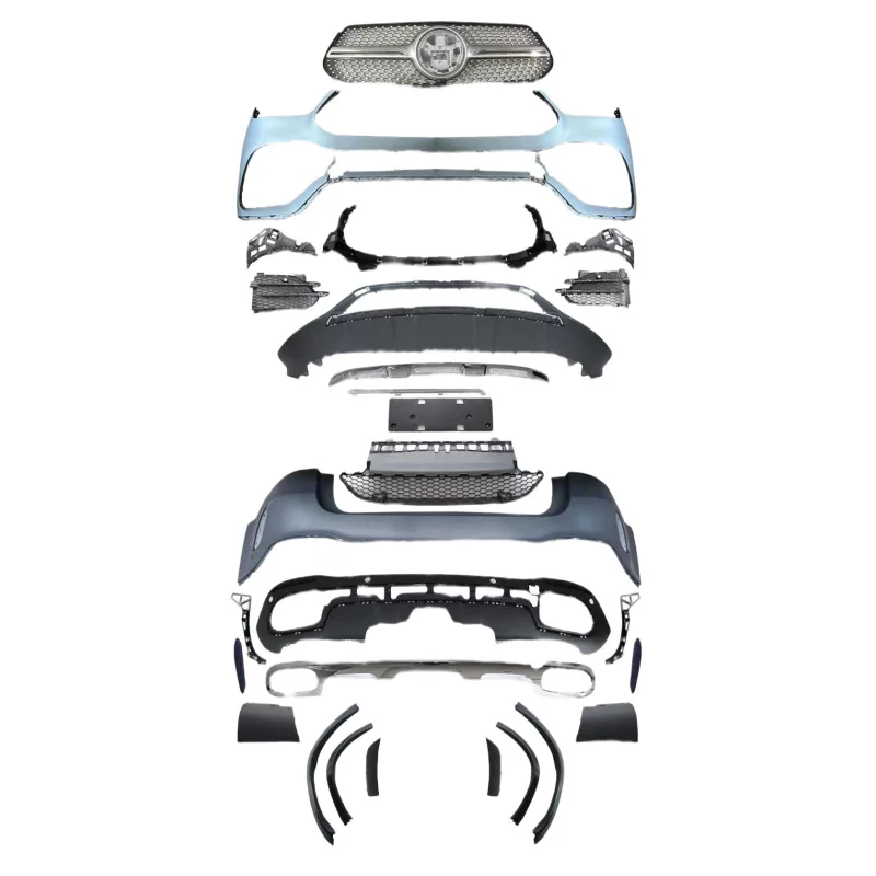 

Suitable for body kit Mercedes-Benz Gle53 Surround GLE Modified Sport Bumper GLE Grid W16